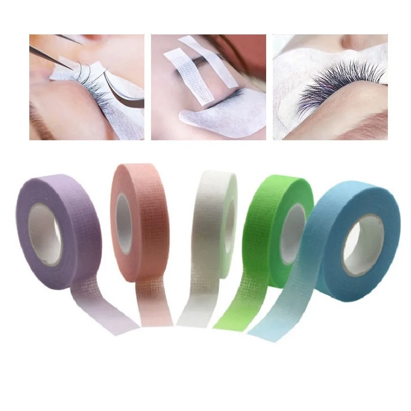 1Pc Valse Wimpers Extension Tape Professionele Anti-Allergie Ademend Micropore Stof Wimpers Enten Gereedschap Onder Eye Pad