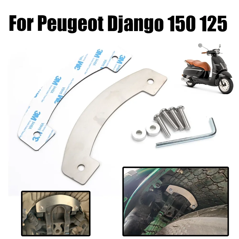 

Стабильный кронштейн переднего крыла мотоцикла, усиленная поддержка, защита от ломкости, подходит для Peugeot Django 150 125, аксессуары