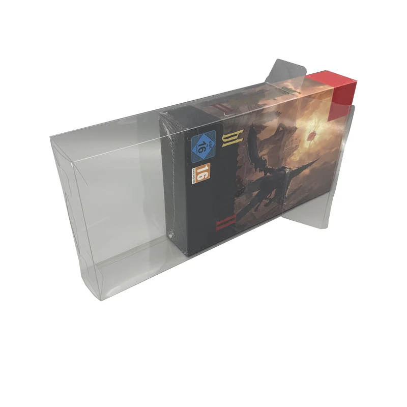Boîte de Protection transparente pour PS5 pour Blasphemous II, étui de rangement pour affichage de Collection en édition limitée