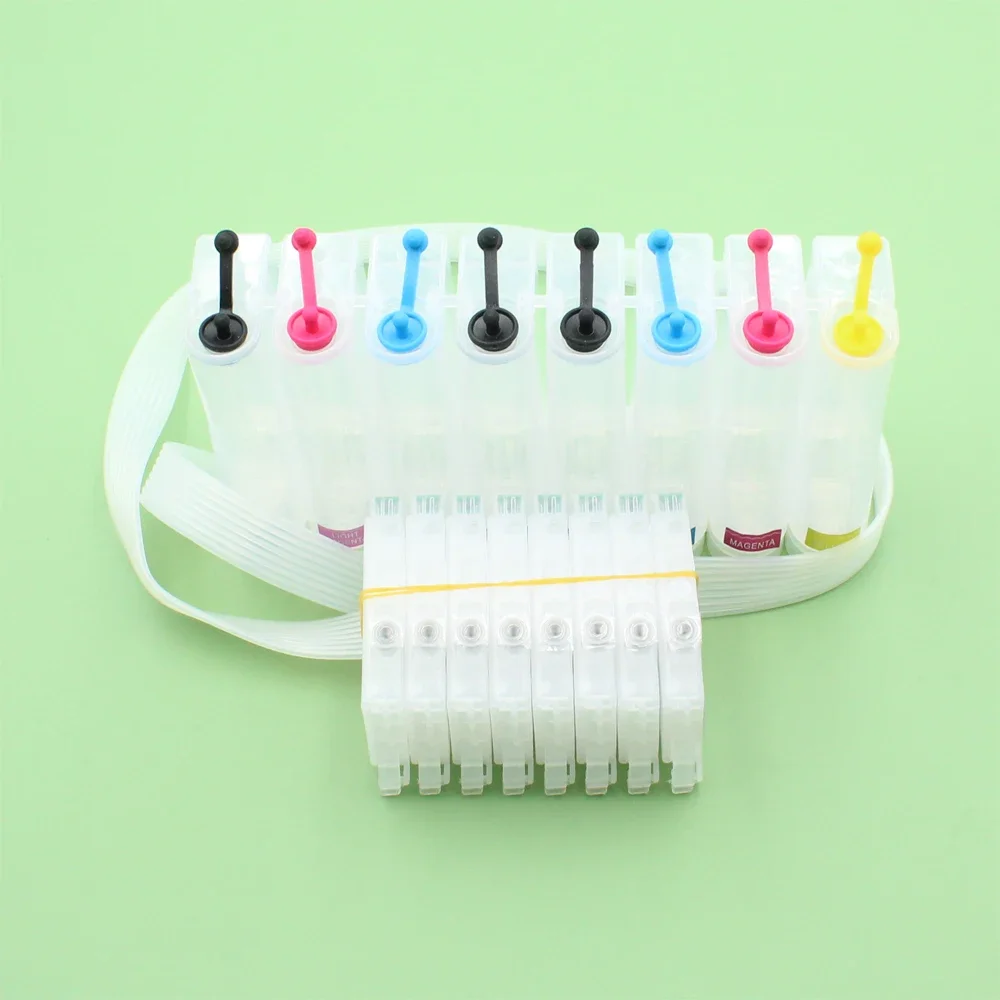 Continuous Ink Supply System With ARC Chip compatible for Epson Stylus R2400 2400 printer Ciss T0591 - T0599