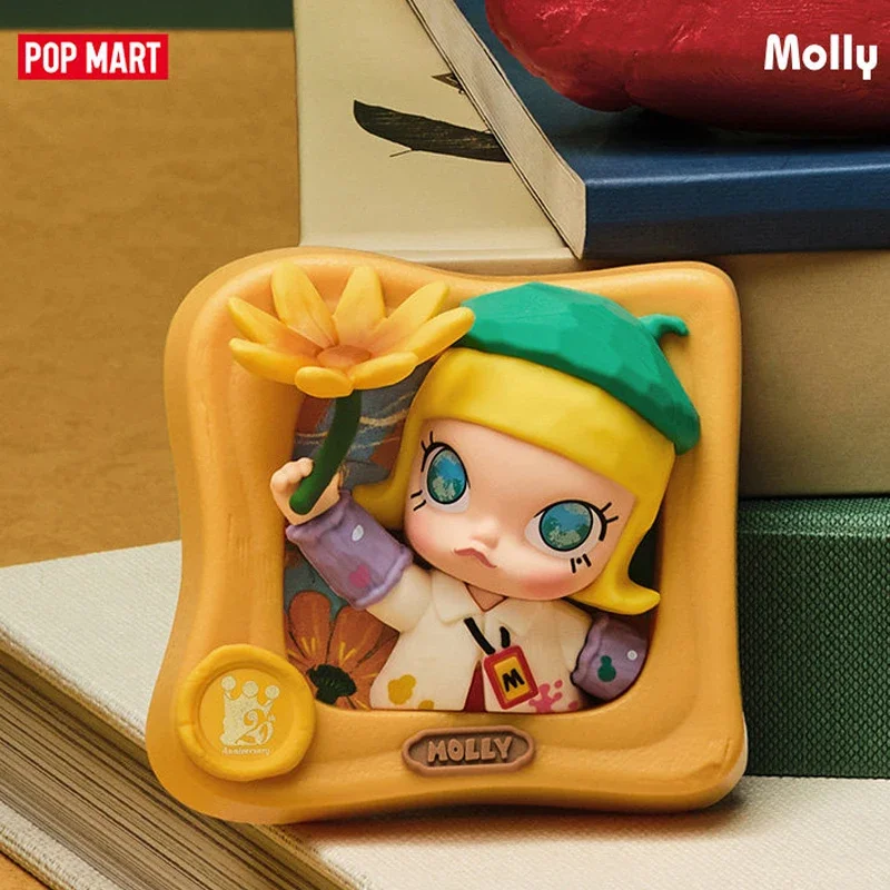 

POPMART Molly Scenery Along The Way Series Blind Box Mystery Box Guess Bag Toys Doll Cute Anime Figure Desktop Ornaments