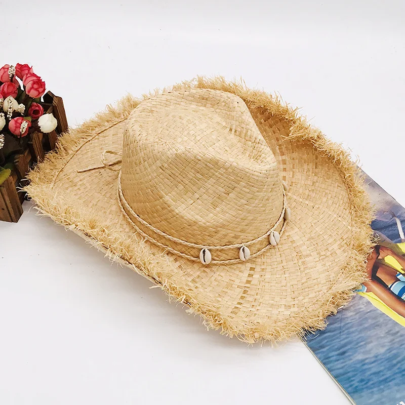 Cowboy Hats  Summer Beach Sun Protection, Adult Wide-brimmed Hats, Self-produced By Manufacturer, Sun Protection