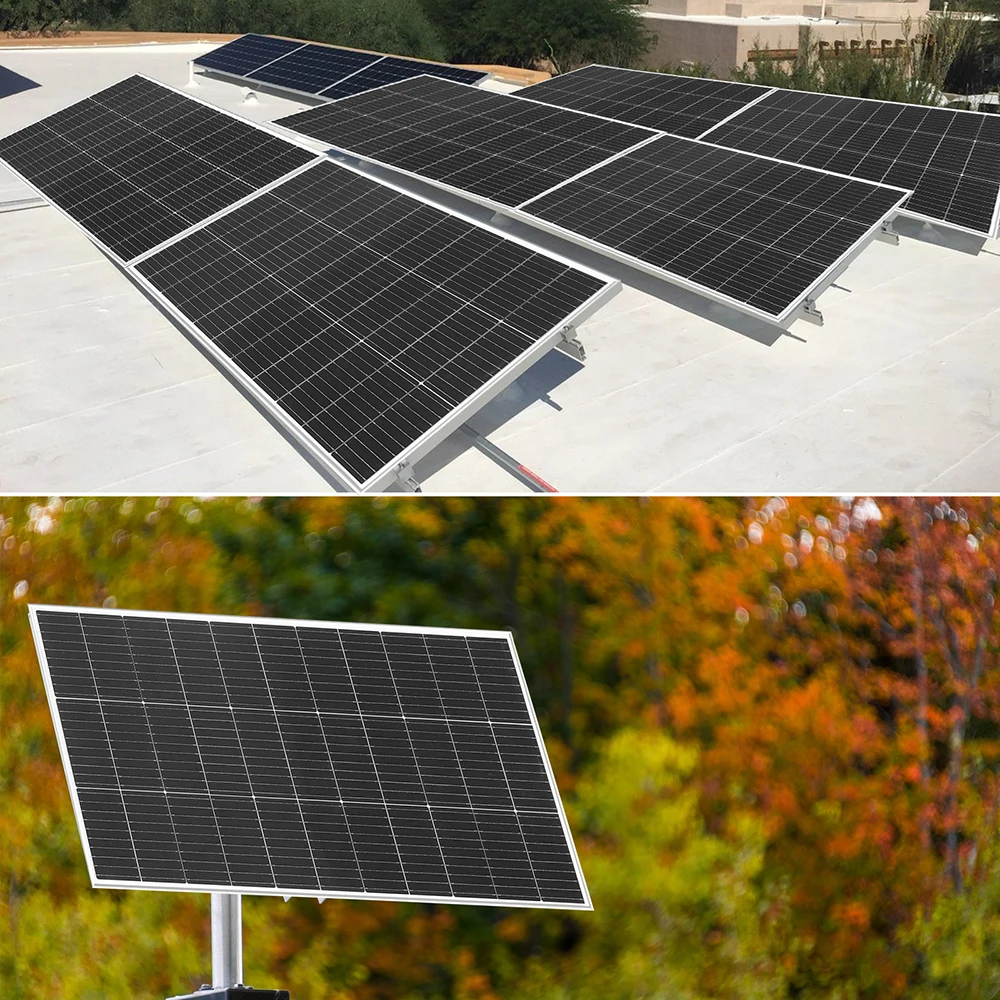 Lightweight solar panels 18 فولت الألواح الشمسية 1200 واط 600 واط مقاوم للماء أحادية البلورية أفضل الألواح الشمسية 1- 10 قطعة 120 واط الصين شحن التخييم RV قارب بطارية المنزل