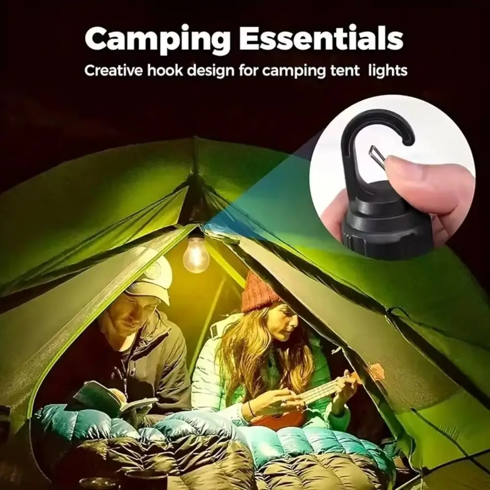 Solar Powered Solar Powered LED Lamp USB Rechargeable LED Light LED Lighting Lantern ABS Handheld Camping Lamp Outdoor Hiking