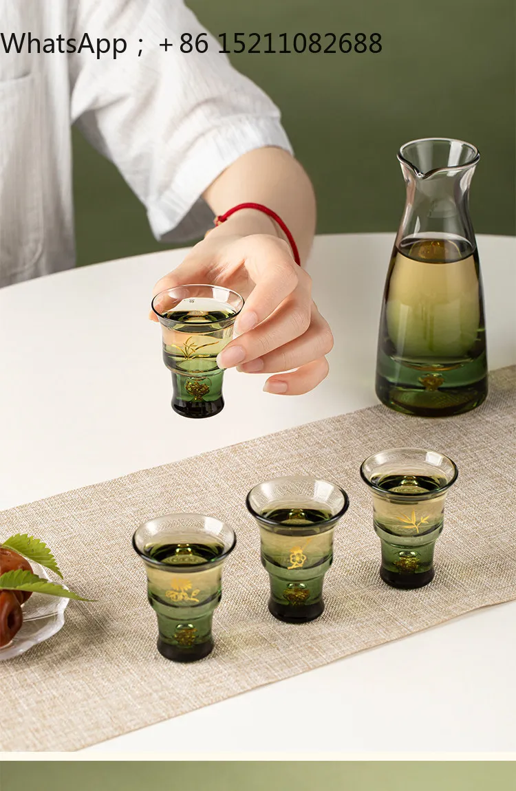 SCY gentleman Yashe wine set exquisite high-end Baijiu cup wine dispenser high-end housewarming gift
