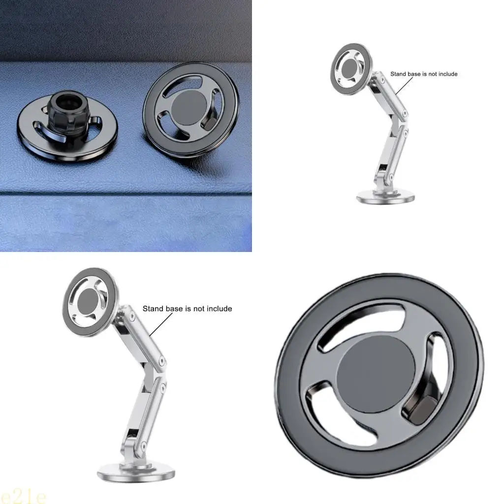 حامل هاتف مغناطيسي قاعدة 17 مللي متر وصلة كروية تناسب 4-7 ''الهواتف المحمولة قاعدة تركيب عالمية لنماذج أخرى 15 14 13 12 #2
