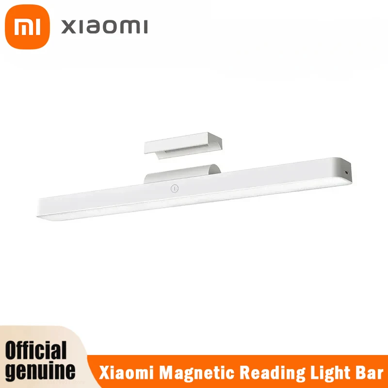 

Магнитная лампа для чтения Xiaomi Mijia, светодиодная настольная лампа Ra90, 2000 мАч, Type-C, перезаряжаемая лампа с сенсорным затемнением, адсорбционная лампа для спальни, новинка