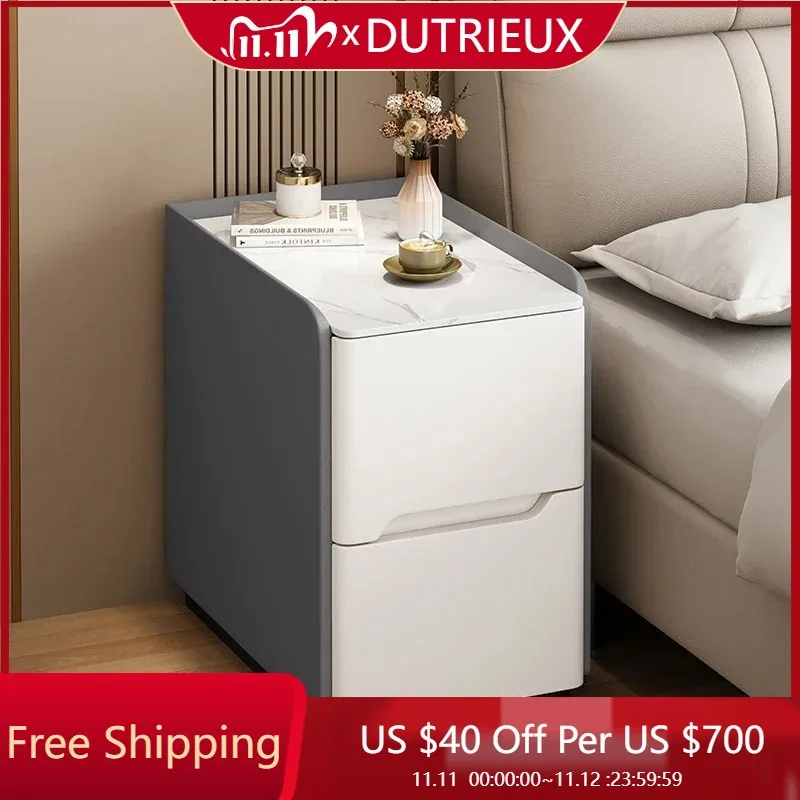 

Organizer Accent Bedside Table Classic Versatile Simple Luxury Nightstand Vintage Storage Mesa De Noche Lounge Suite Furniture