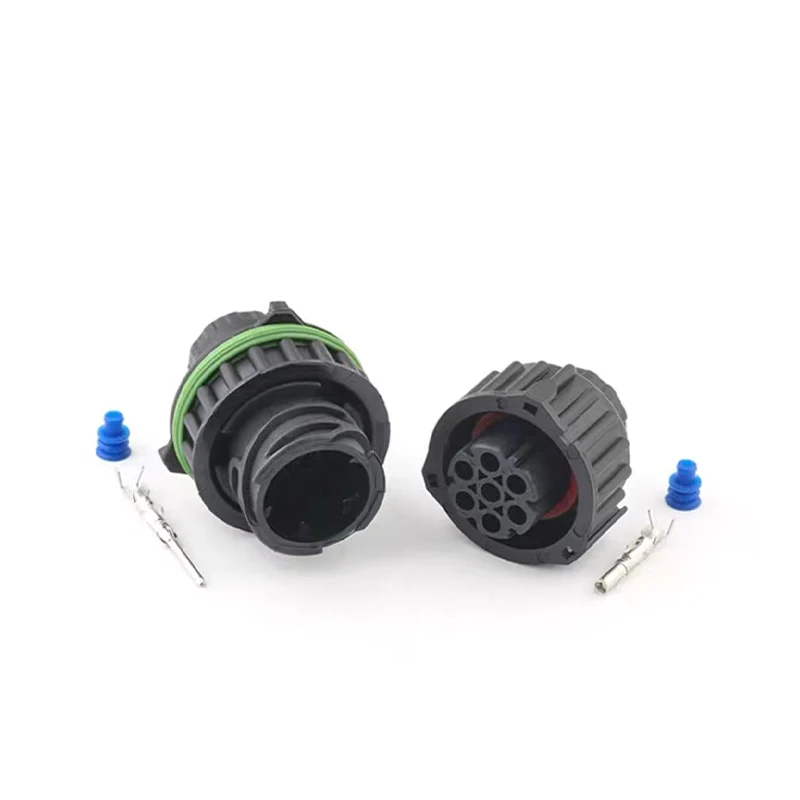 Conector Circular 7 Pines 1718230-1 1-967650-1 - usage example
