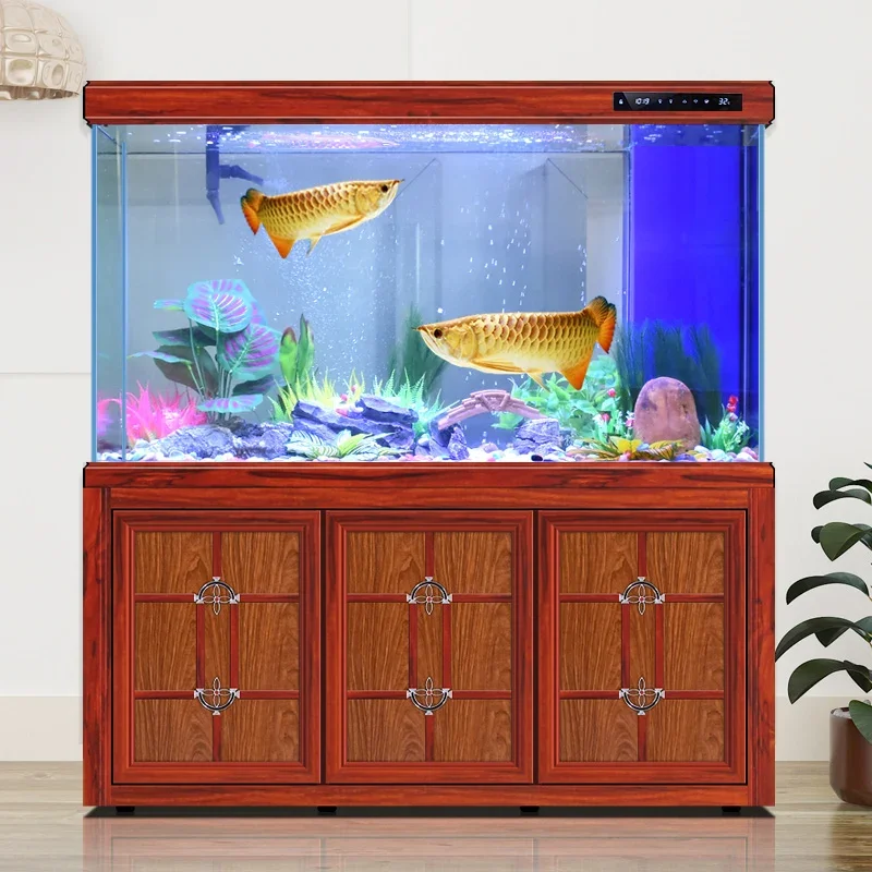 a forFactory Price Customized Goldfish Tank Eco-Friendly Indoor Fish Farming Isolation Box Made of Glass