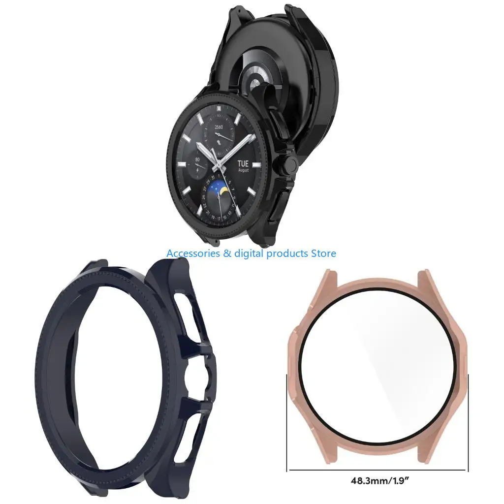 77JD For Watch 2 Protective Sleeve Lightweight Skin Anti-Scratch Housing Protective Shell Shockproof Guard Case Cover