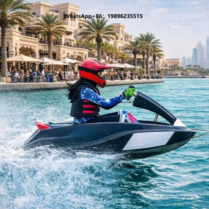 New Arrival Karting Boat Water Jet Ski Carbon Fiber 15KW 50km/h 60 Minutes