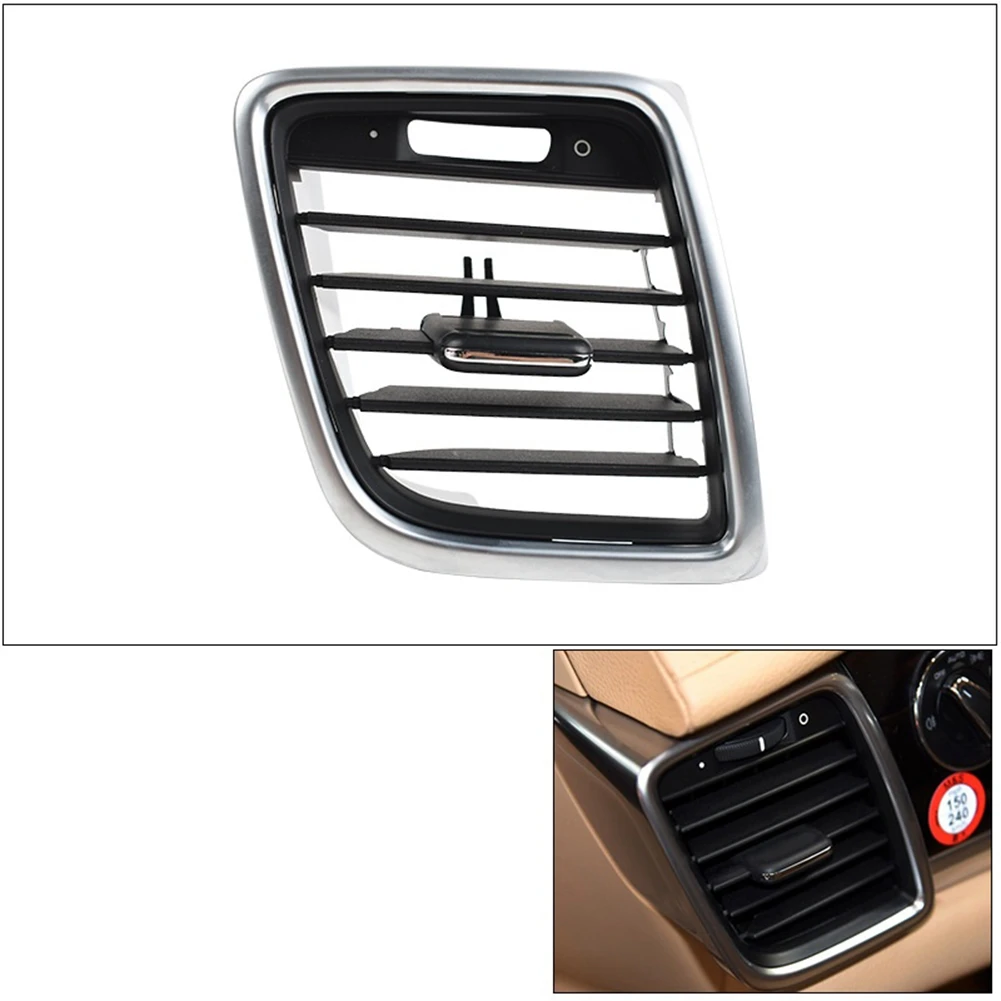 Car Interior Front Console Air Conditioner AC Vent Grille Panel Outer Trim for 2010-2016(Right )