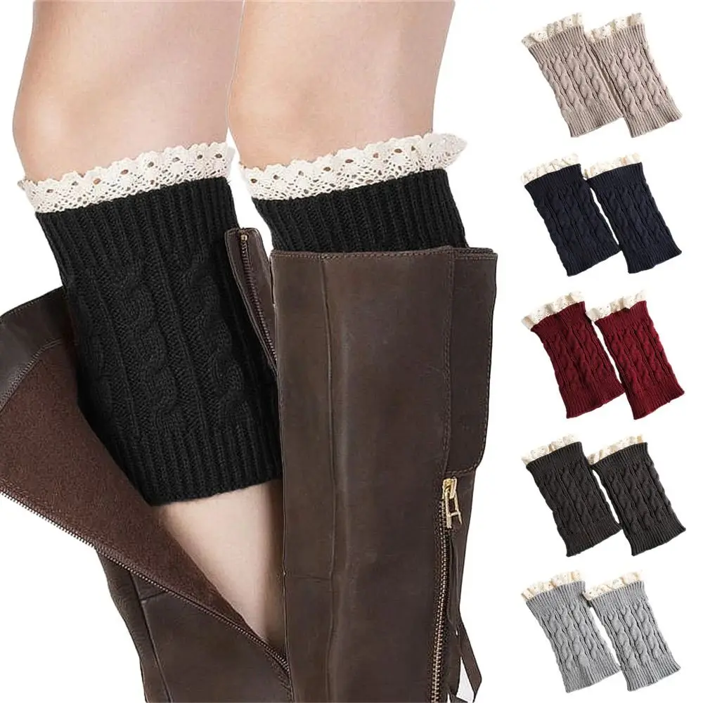 

Women's Boot Socks Autumn And Winter Soft Warm Comfortable Utility Cold-proof Legs Protection Female's Boot Cover Accessories
