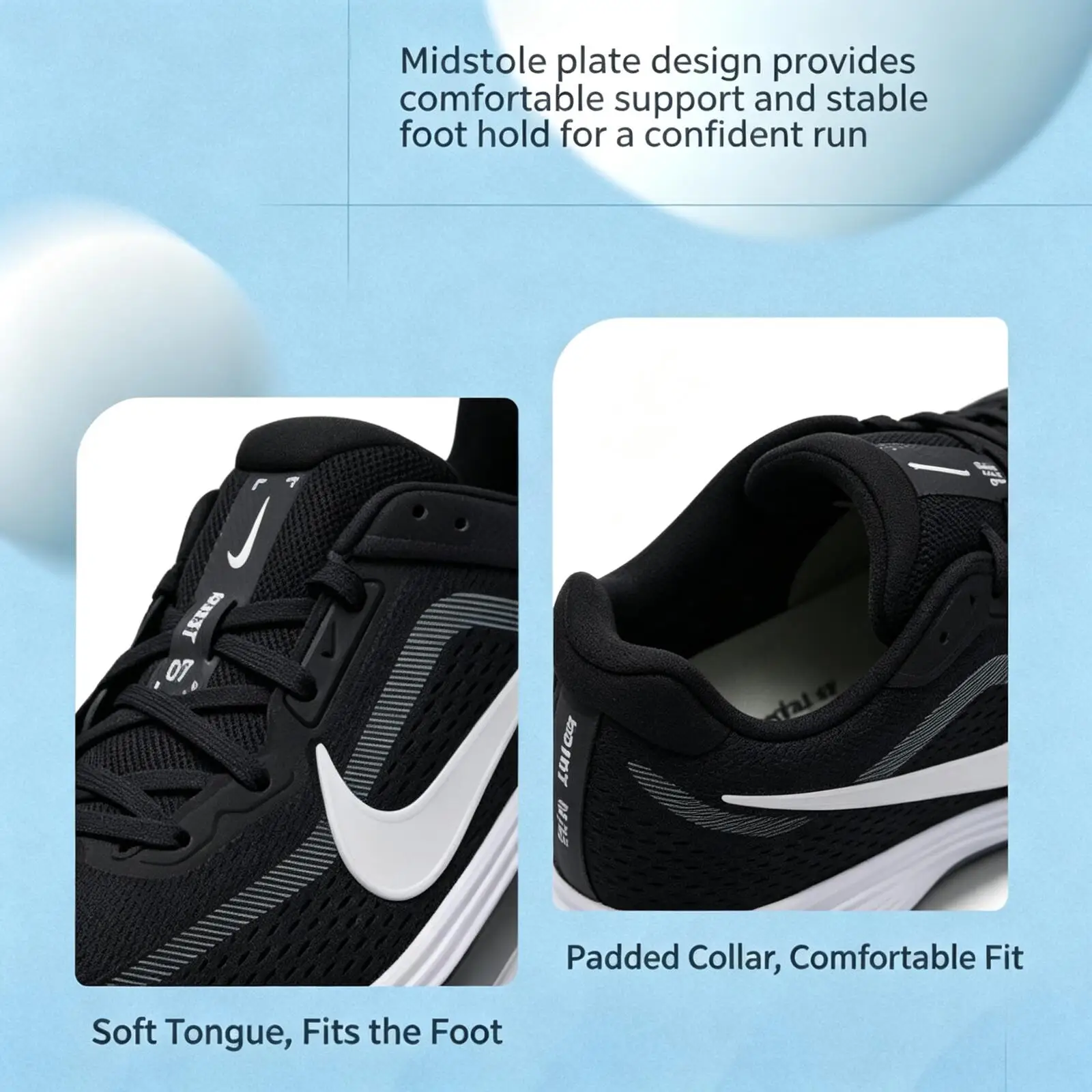 Calzado Deportivo NIKE QUEST 7 para Hombre, con Malla, Amortiguación y Soporte para Correr, IM6368-005