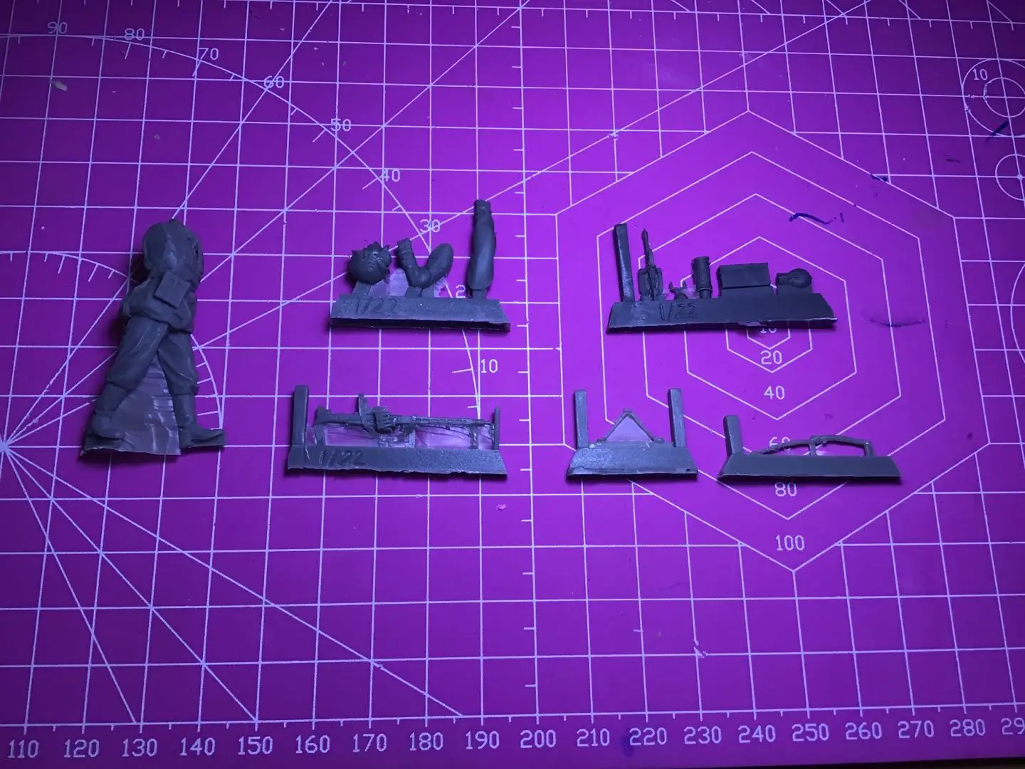 Figurine modèle GK en résine 1/35, kit non assemblé et non peint