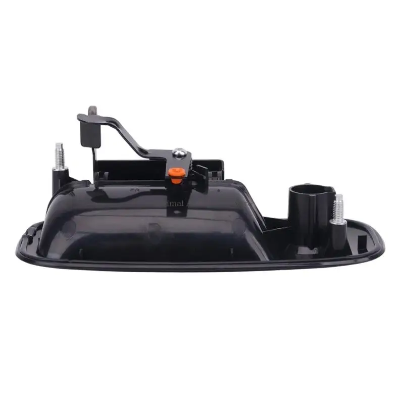 15167640 Direct-Replacement Exterior Door Handle with Black Formed Body, Metal Construction and Bolt-Positioned Mounting for