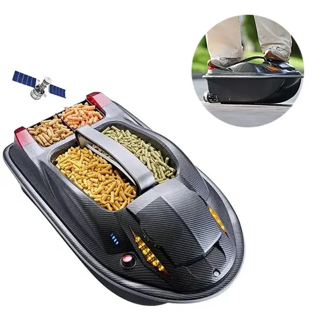 Wholesale SINC075 Remote Control RC Fishing Bait Boats from China Carp Fishing Accessories Hobby Kits Fish Boat