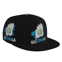 Flaga gatemala Unisex czapka typu Trucker czapka hip-hopowa czapka z daszkiem do regulacji na zewnątrz