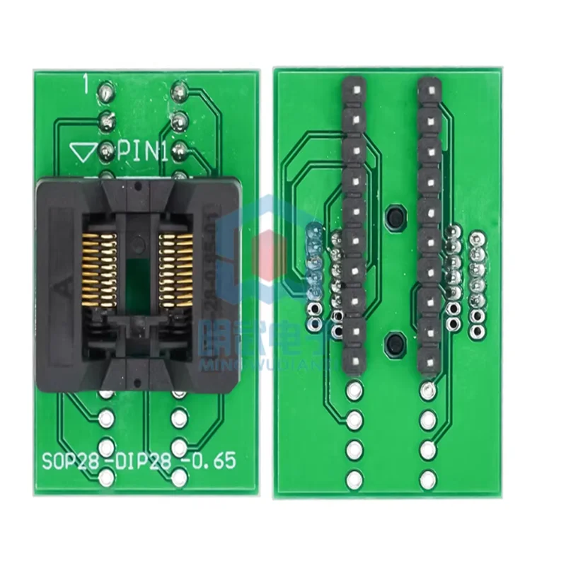 OTS28-0.65-01 Chip Test Programming Socket SSOP8 SSOP10 SSOP14 SSOP20 Programming Socket TSSOP IC Test Programmer
