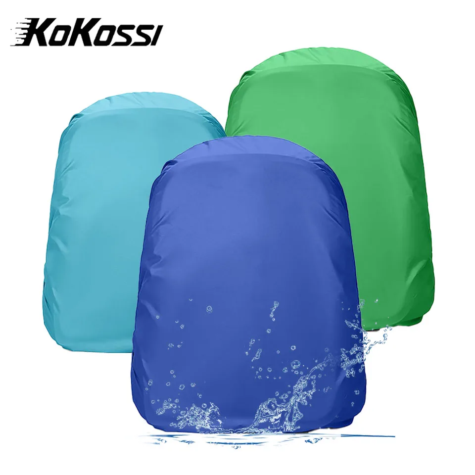 

KoKossi 1Pcs 25-60L Outdoor Waterproof Backpack Rain Cover Cycling Hiking Climbing Backpack Cover Camping Bag Dust Cover