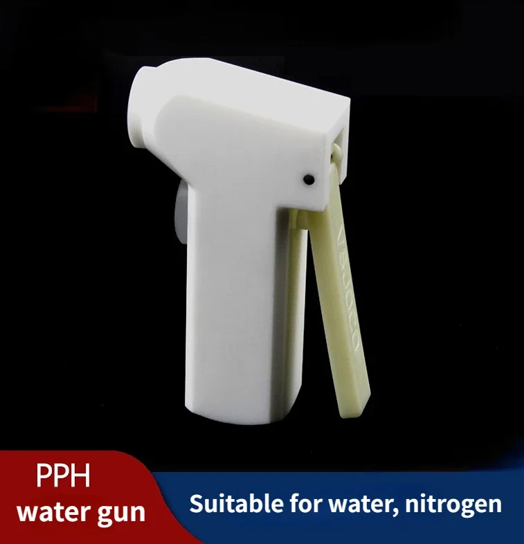 VSJOCO Water Gun PTFE Water Spray Gun Acid and Corrosion Resistant Water Vapor Gun