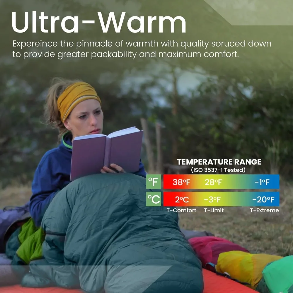 Ultralight Down Quilt Sleeping Bag 4