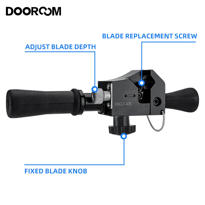 DOOROOM Rotating Stripper Cable Wire Stripping Pliers Skin Cable Stripping Tools Scissors Fiber Optic Crimper Cable Wires