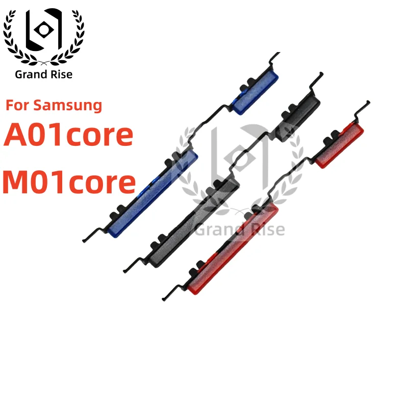 10PCS for Samsung A01 Core M01 Core A02 A02s A03 A2 Core A260 A03 Core A04 Core A03s A04 A04e A04s Phone Button Side Key