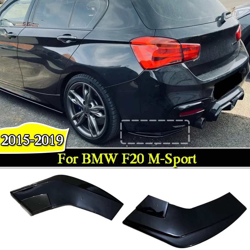 

Side Anti-Scratch Protective Cover For BMW F20 118i 120d 120i 125i M-Sport 2015-2019 Rear Side Splitters Cover car accessories