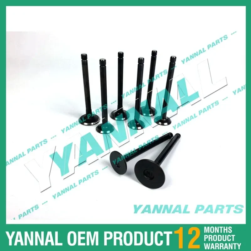 

8PCS Valves For Cummins A2300 Engine Parts