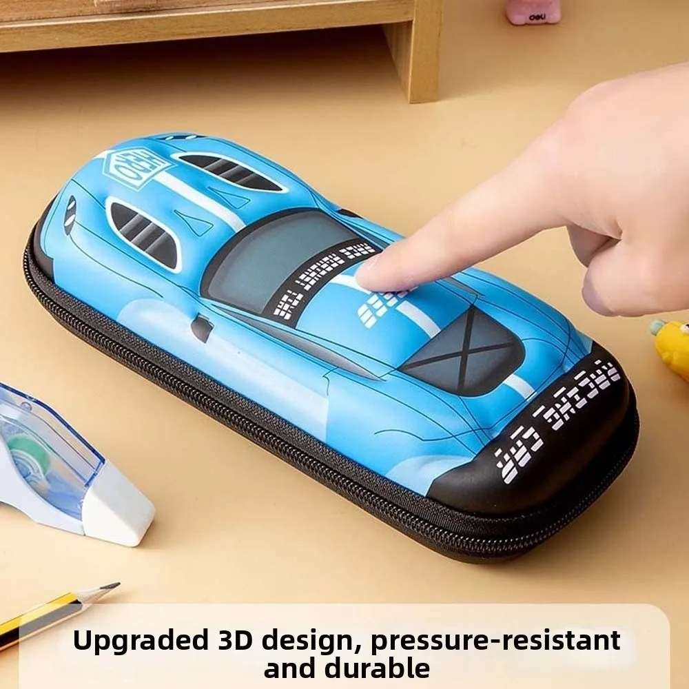 EVA Car Pencil Case Pressure-resistant Cartoon Storage Pen Pocket Multi-functional Large Capacity 3D Pen Organizer Students