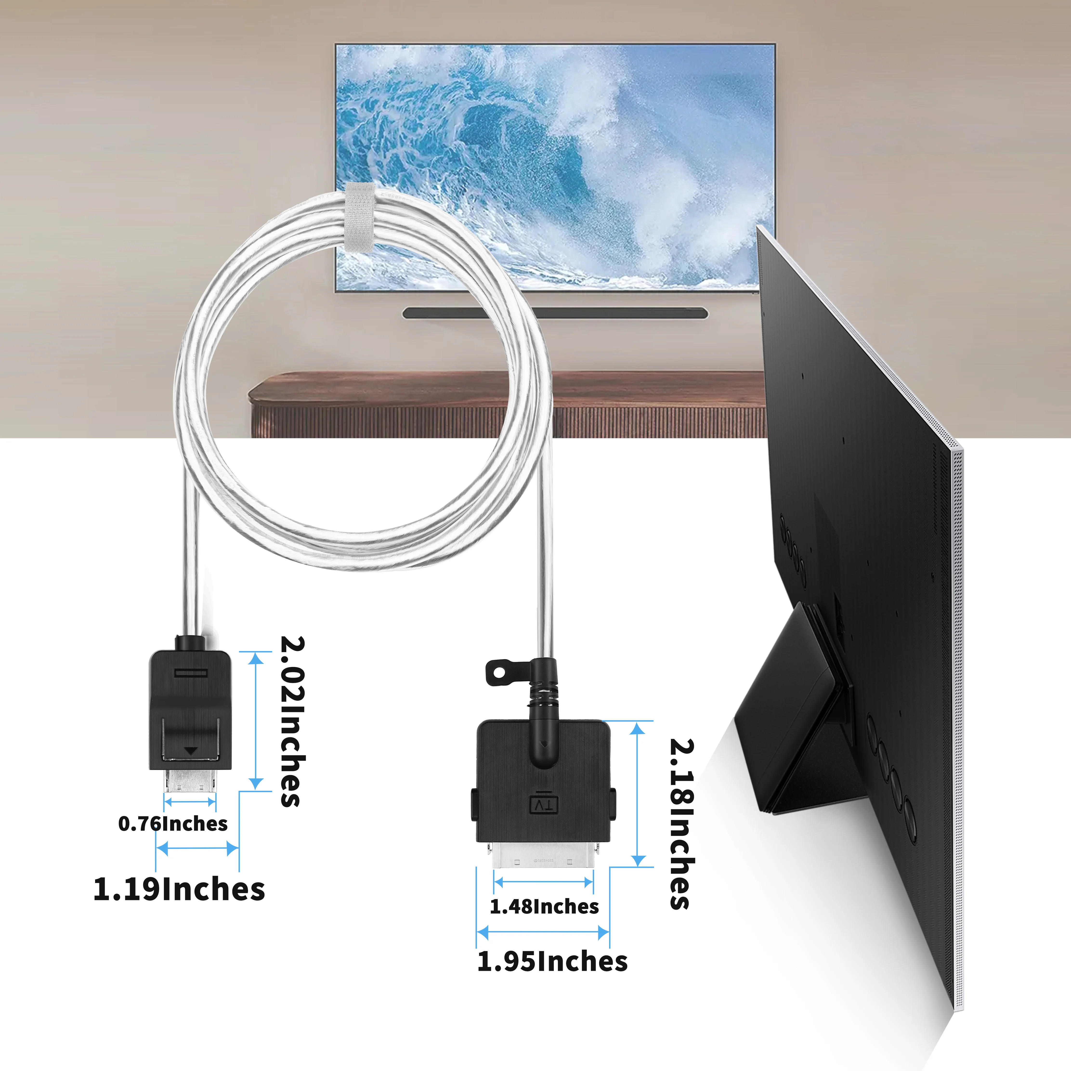 Original Brand New BN39-02688A = BN39-02688B Connect Cable is for Neo QLED 8K Smart TV QN900A, QN800A, QN700A QN95A Series TV