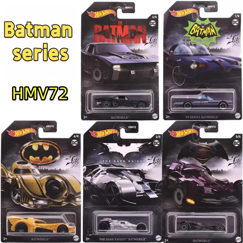 

Hot Wheels Бэтмобиль, масштаб 1:64, литой автомобиль постоянного тока, Темный рыцарь, Бэтмобиль, Коллекционная модель автомобиля, игрушки, подарки для детей Hmv72