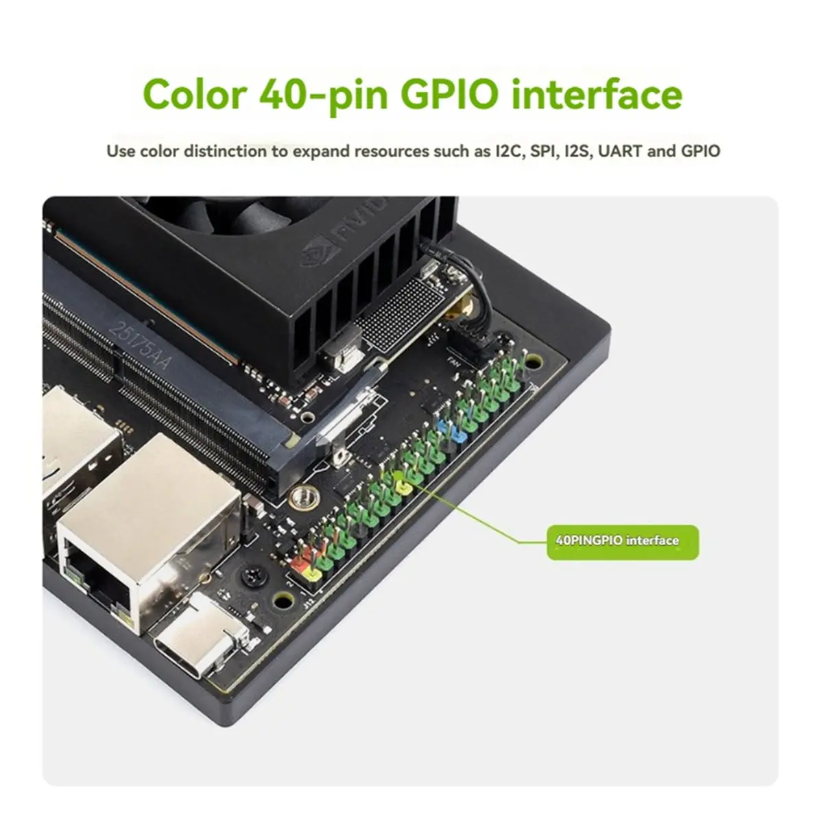 T35C For Nano/NX Super Base Board -Compatible 2xCSI 5xUSB 40PIN GPIO 2xM.2 Key M 1xM.2 Key E Port