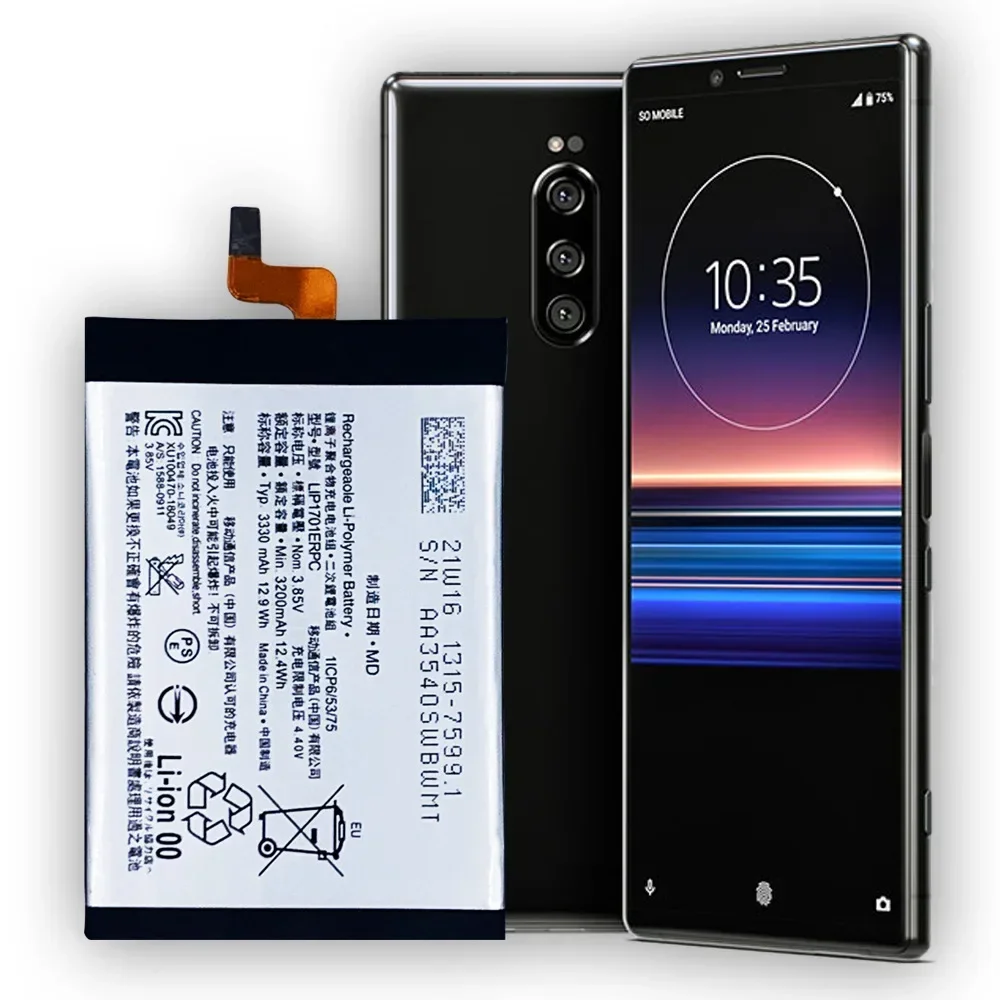 NEW  Battery For Sony Xperia 1 XZ4 J8110 J8170 J9110 J9150 SOV40 LIP1701ERPC 3330mAh Phone High Quality