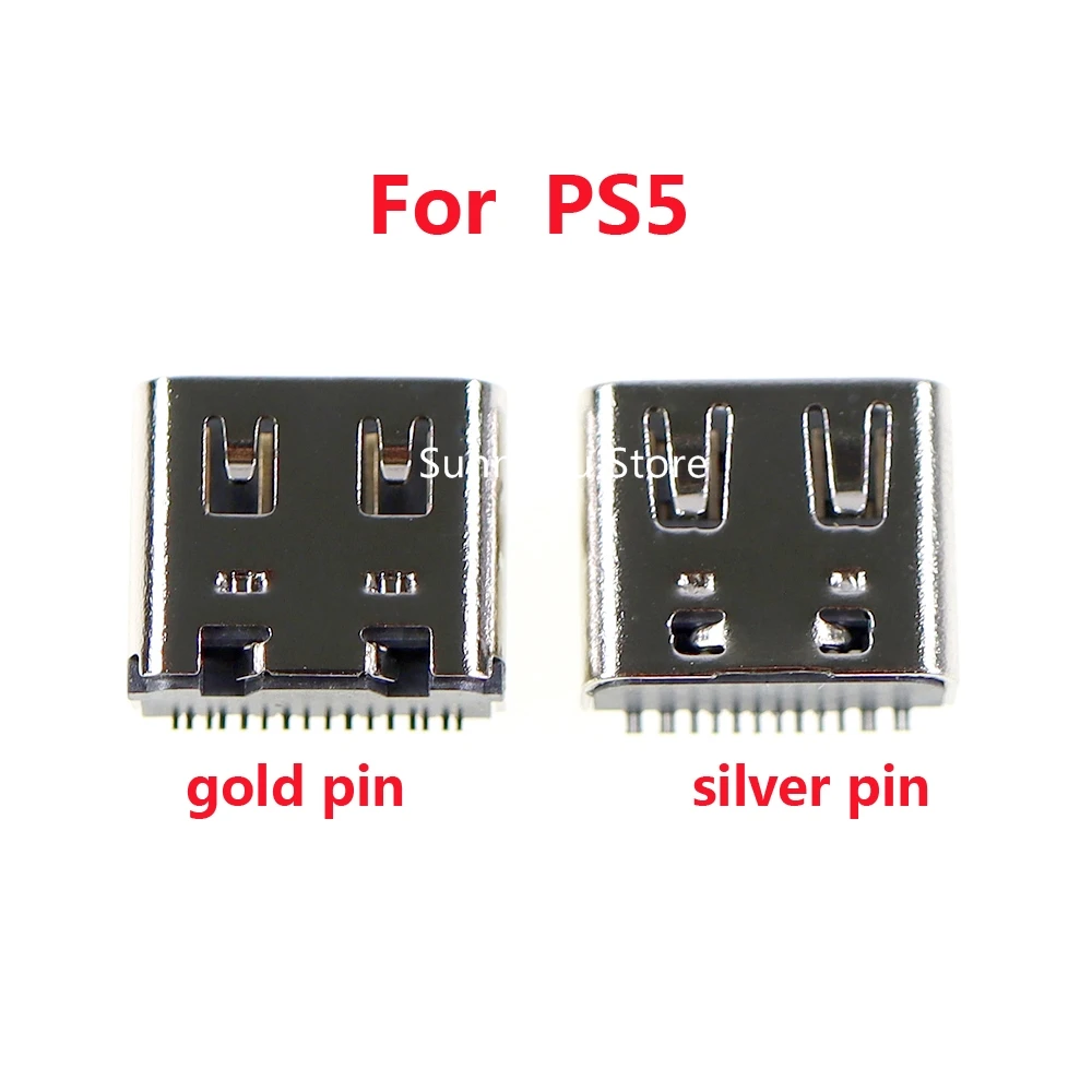 1pc For ps5 Micro usb charger socket Type-C Charger Socket connector for PlayStation 5  Wireless controller