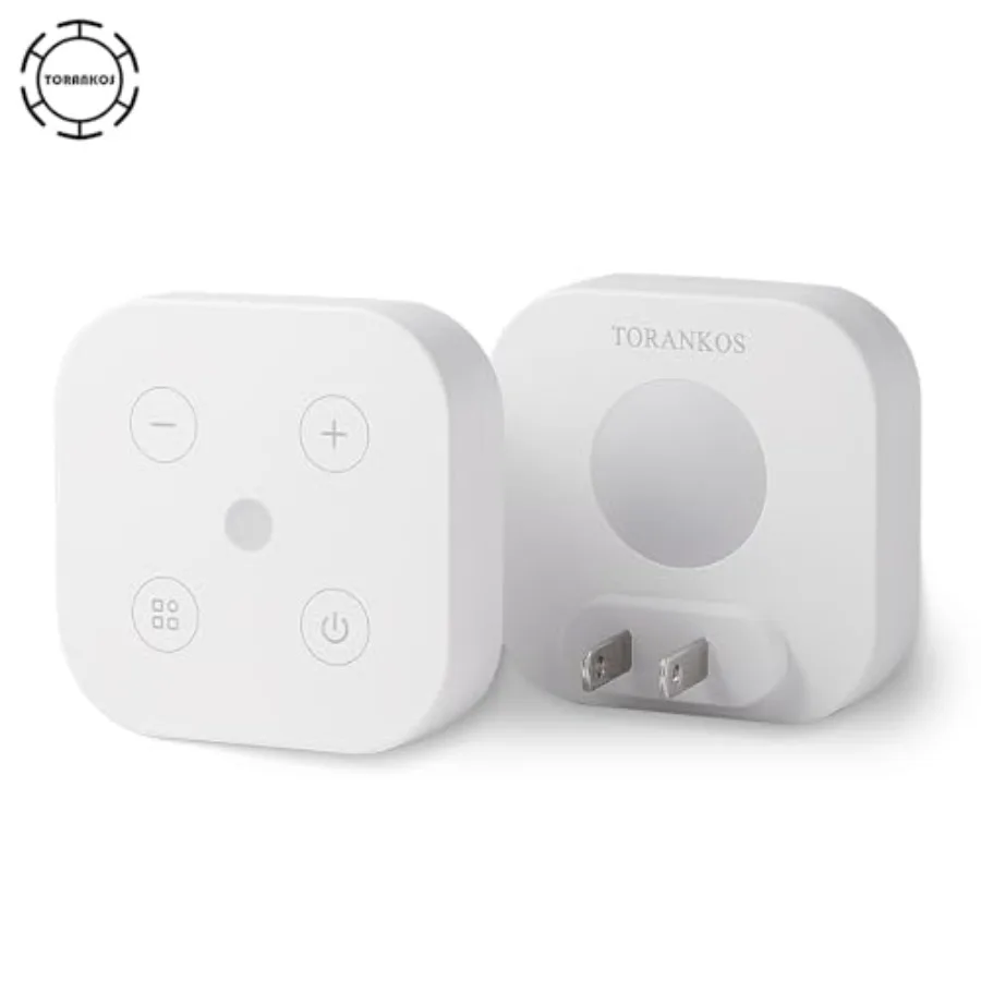 Three Color Temperature Dimmable Night Light Plug in Wall, with Auto Dusk to Dawn Sensor, Plug in Night Light, LED,,Adult, Bedr