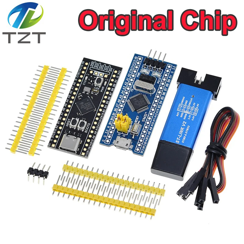 ST-LINK V2 Simulator  Programmer STM32F103C8T6 ARM STM32 Minimum System Development Board STM32F401 STM32F411 STM32F4