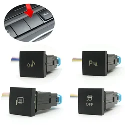 Auto Anti Sideslip Off Switch Turbo Boost Parking Radar Mirror Heating Button For VW Golf 6 Jetta 5 MK6 EOS Scirocco 2009 -2011
