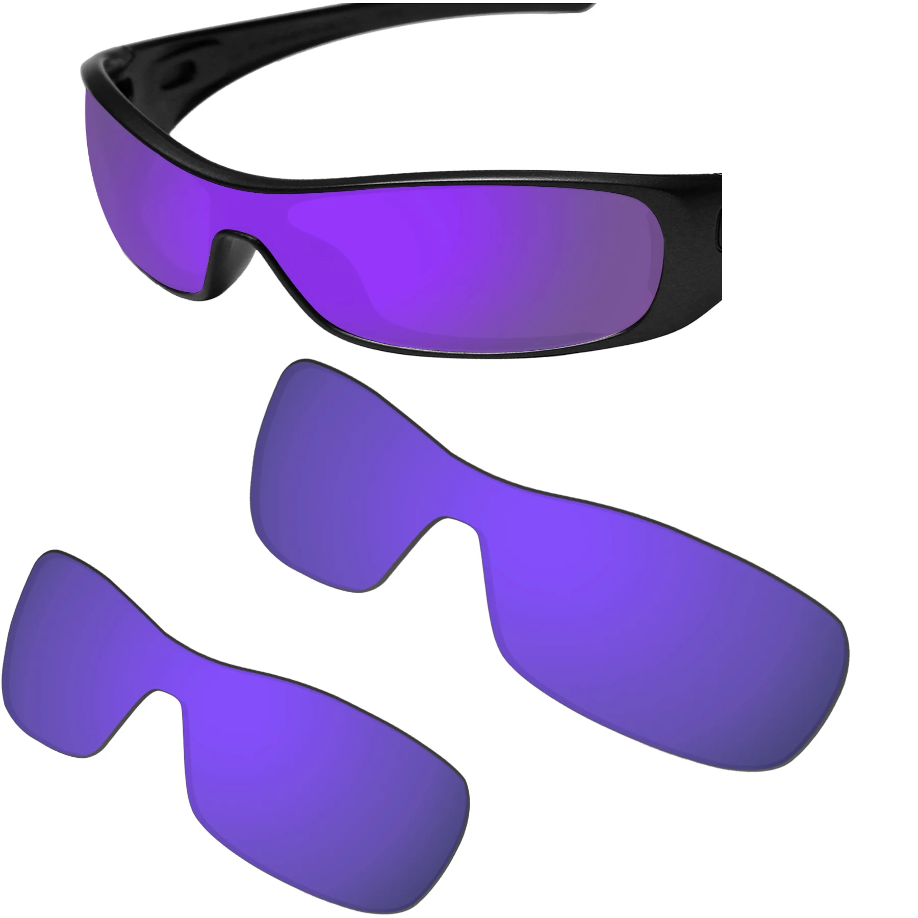 SunglassDoctor Polarized Replacement Lenses for Oakley Antix OO9077 Sunglasses - Multiple Options