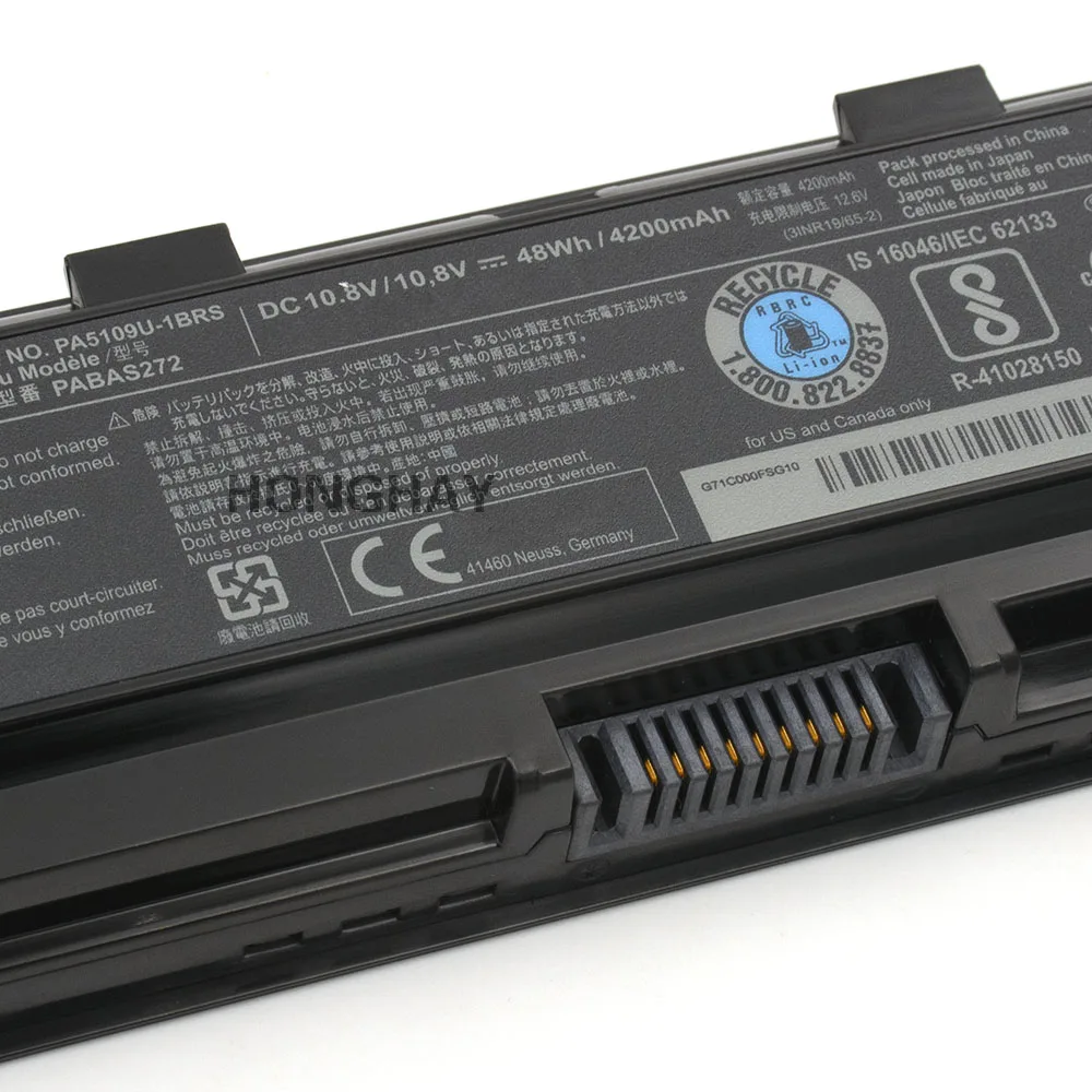 Imagem -05 - Honghay Original Bateria do Portátil para Toshiba Satellite C40d-a C55 C50-a C70 B554 km A50-a Pa5110u-1brs Pa5108u-1brs Pa5109u1brs