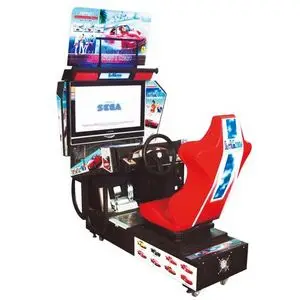 Cheapest Indoor 32 Inch LCD Outrun Coin Operated Video Racing Simulator Game Car Racing Game Machine