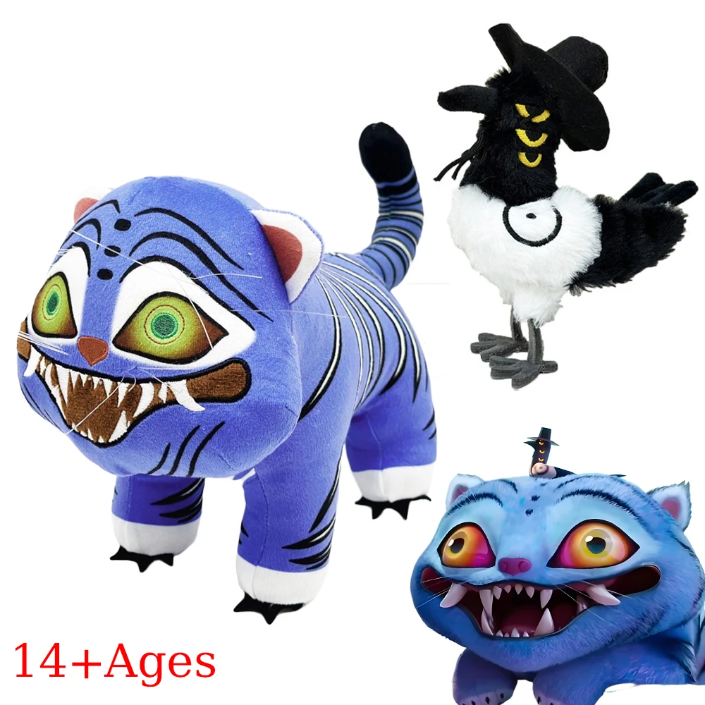 

Movie KPop Demon Cosplay Doll Hunters Tiger Magpie Plush Stuffed Cotton Doll Cute Room Decoration Holiday Gift