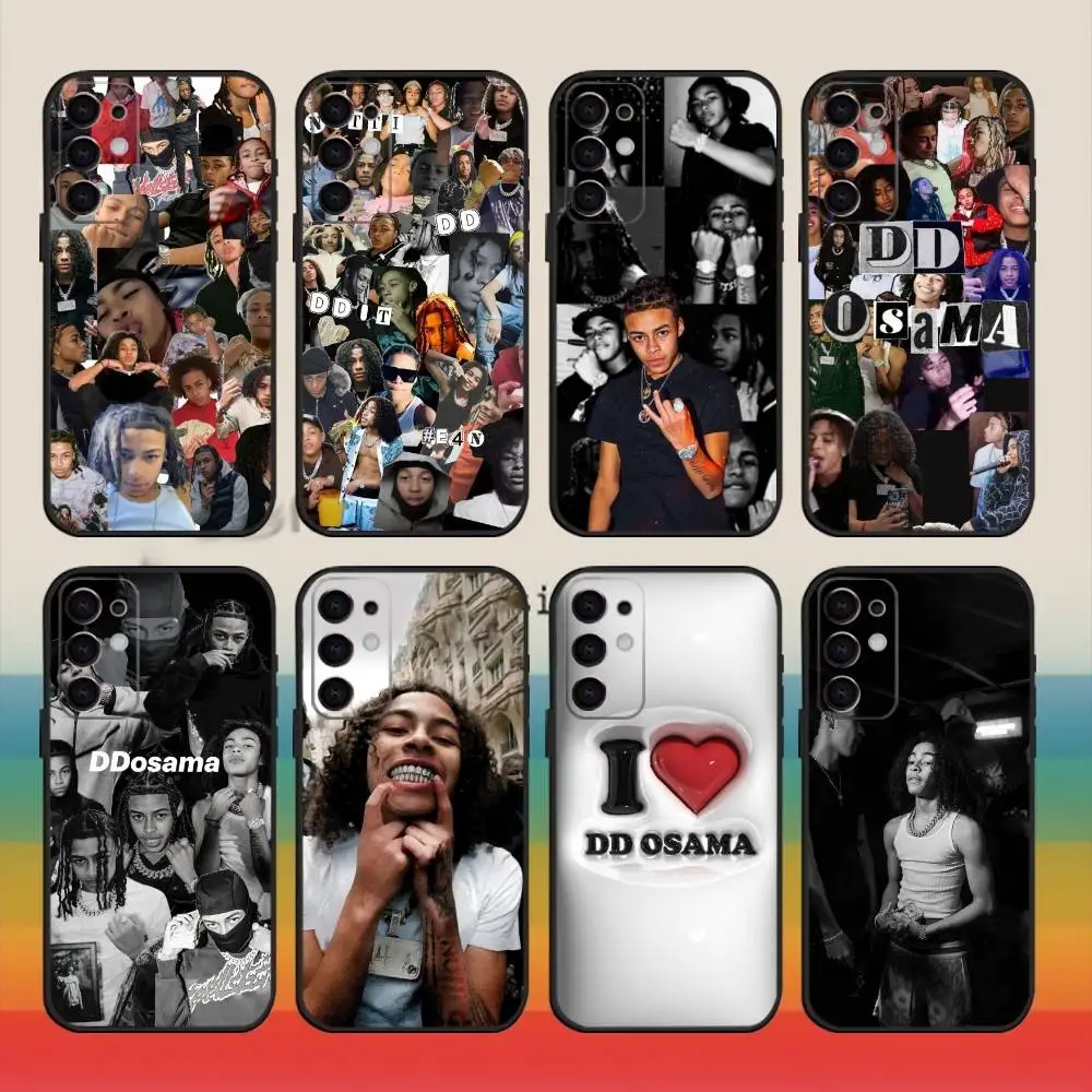 

D-DD O-Osama Rapper Phone Case For Samsung S25,S24,S23,S22,S21,S20,Plus,Fe,Lite,Others Black Cover