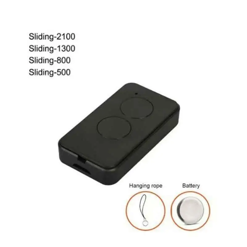 For 433.92MHz Garage Door Remote Control Wireless Handheld Rolling Code Door Control Gate Command Key Duplicator