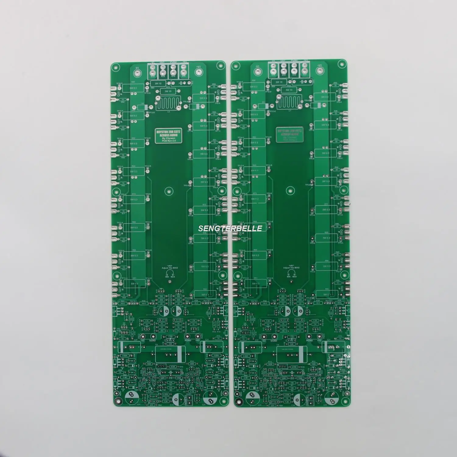 One Pair Refer BRYSTON 28B SST2 Stereo Power Amplifier Board PCB + Audio Input Board PCB