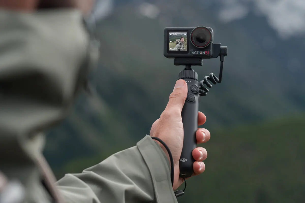 DJI Osmo Action-Poignée de charge multifonctionnelle, 4900 mAh, batterie haute capacité pour Action 5 Pro, Action 4, originale