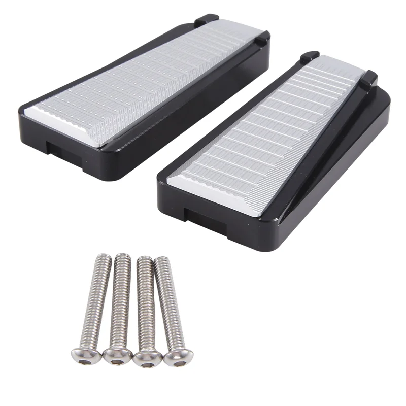 AEA7-دراجة نارية أوتاد القدم الأمامية توسيع مسند القدمين وسادة مساند القدم دواسة ل VOGE DS525X DS 525 X 525DSX 525 DSX