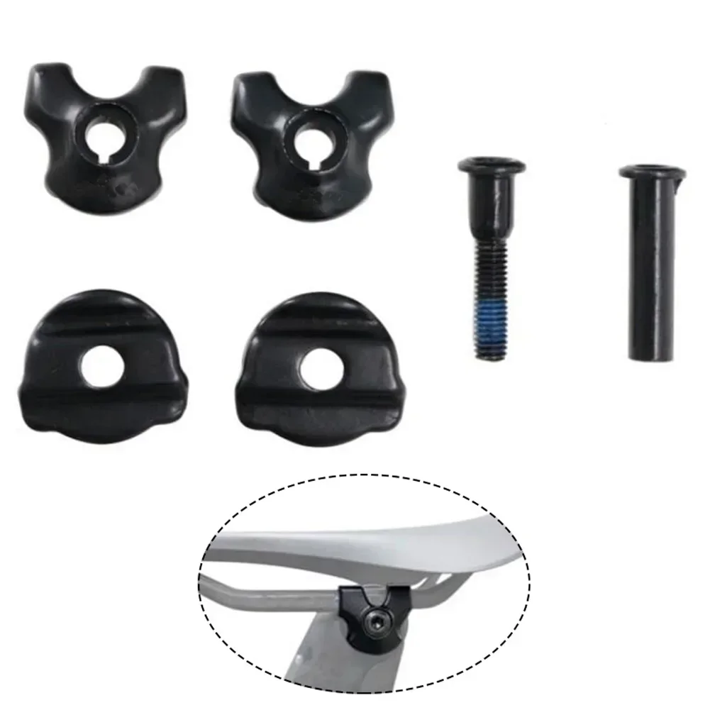 AliExpress NONE Bike Seatpost Clamp For Carbon Saddle Rails 7x9/7x7mm Bicycle Oval/Round Clip Head Converter Bicycle Accessories NEW
